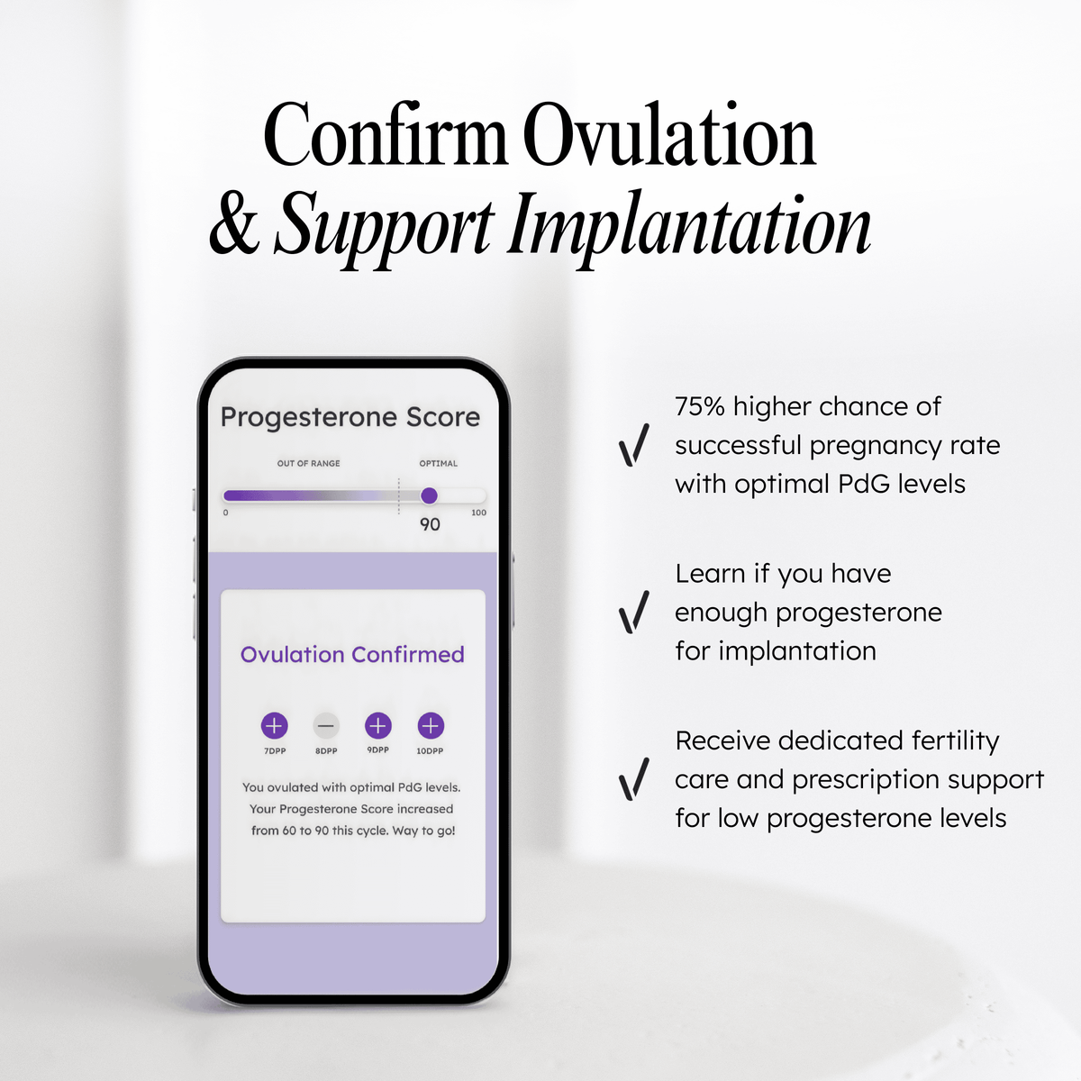 Proov Complete Fertility Testing System